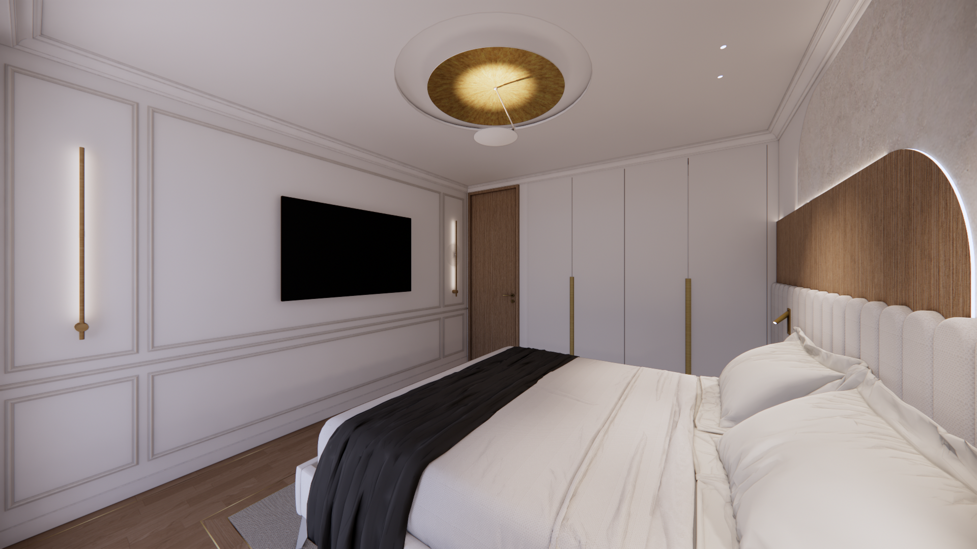 Master bedroom vue 2